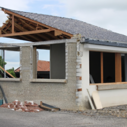 Extension de maison avec chambre d'amis Villemomble